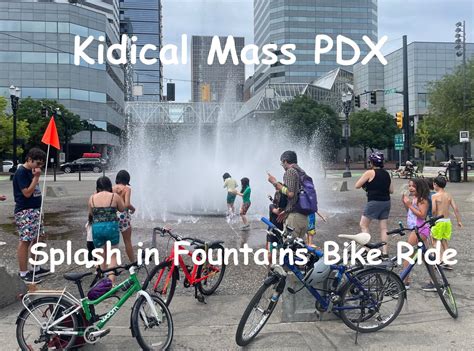 Kids Bike Ride - Splash in the fountains! - Kidical Mass, Jamison ...