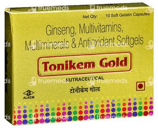 Tonikem Gold Capsule 10 - Uses, Side Effects, Dosage, Price | Truemeds