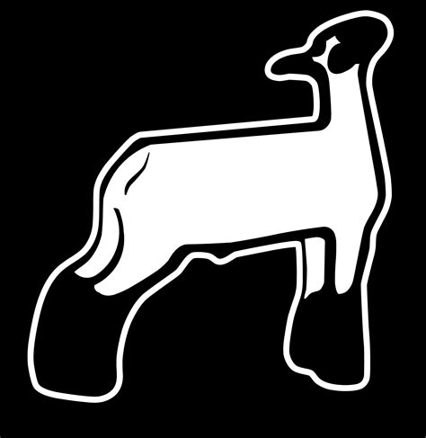 Show Sheep Silhouette Show Pig Livestock Silhouette Bundle Svg Vector