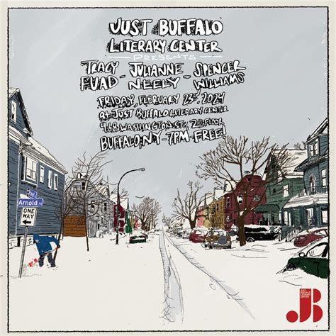 Jus Buffalo Presents Fuad, Neely, & Williams, Just Buffalo Literary ...