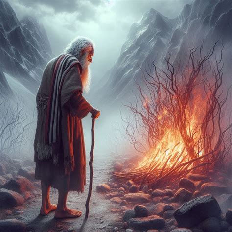 Bible Study: Exodus 3. The Call of Moses and the Name of God | by Daniel Coulter | Medium