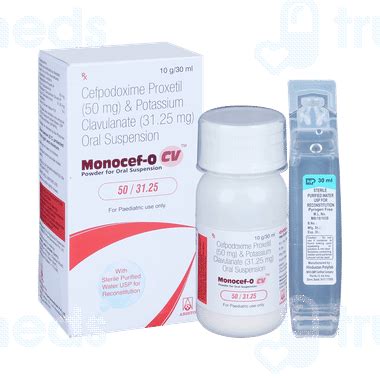 Monocef O Cv Suspension 30ML: Uses, Side Effects, Price & Substitutes