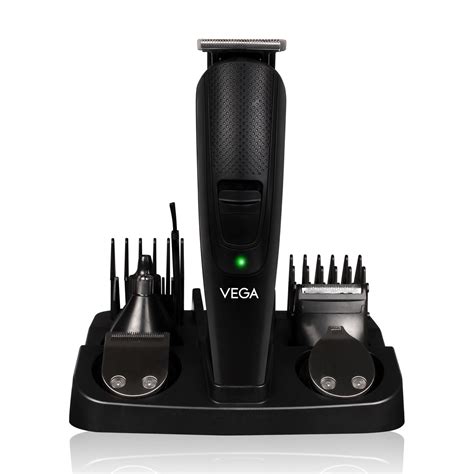 VEGA Men 10-in-1 Battery Powered Multi-Grooming Set with Beard/Hair ...