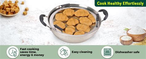 The Indus Valley Stainless Steel Idli Maker/Momo Maker/Multi Kadai ...