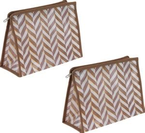 PrettyKrafts Cosmetic Pouch Beige - Price in India | Flipkart.com