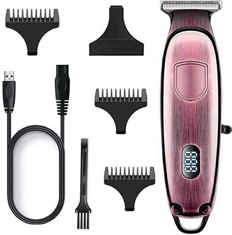 FDGDG Professional Rechargeable Hair Clipper Hair Trimmer For Men Beard ...