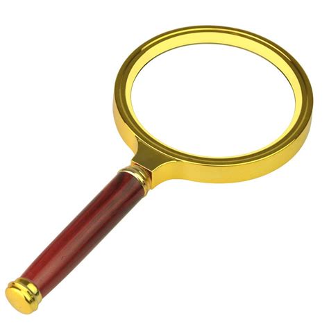 XENOTY 10X Handheld Magnifier, Reading Magnifier Loupe Glasses 10X with ...