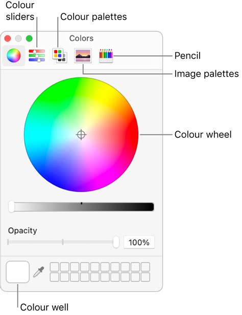 Use colours in documents on Mac - Apple ਸਹਾਇਤਾ (IN)