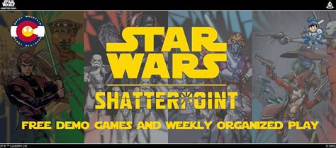 Star Wars Shatterpoint - After-Hours - New Player Demos & Weekly OP ...