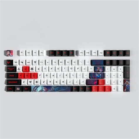 Fade Valorant HD Cherry PBT Keycaps – CuriosityCaps