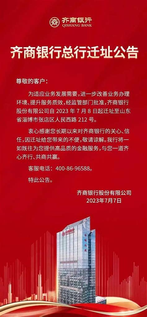 2023年齐商银行山东济宁分行招聘启事（报名时间2月10日截止）