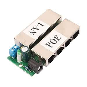 Generic 4 LAN POE Ports Module In ejector Power Over Ethernet Router ...