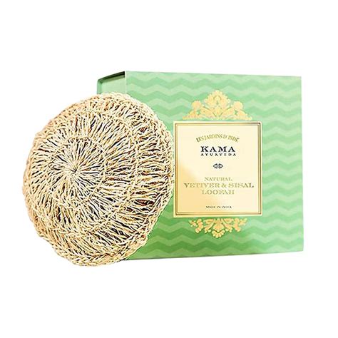 Kama Ayurveda Natural Vetiver and Sisal Loofah : Amazon.in: Beauty