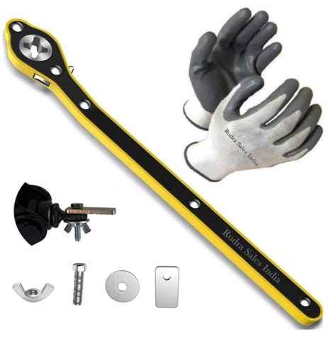 RUDRA SALES INDIA RSI Universal car jack wrench ratchet tool, Labor ...