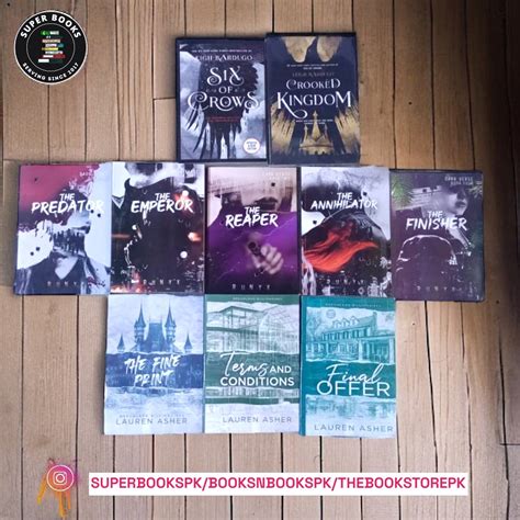 SIX OF CROWS SERIES + ARK VERSE SERIES + DREAMLAND SERIES – SuperBooks ...
