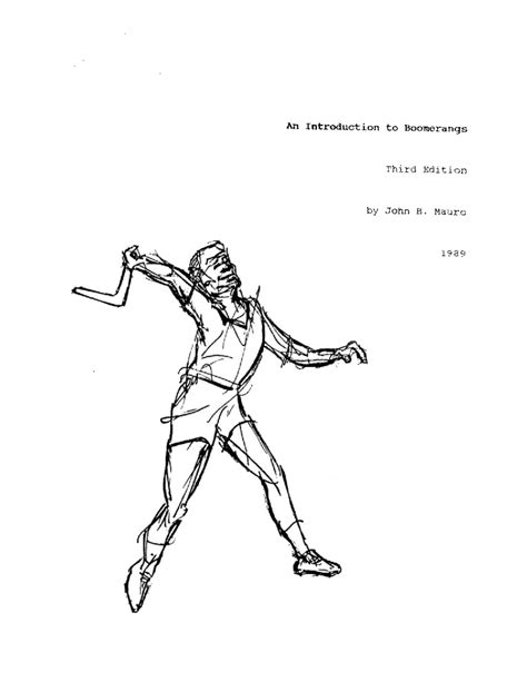 An introduction to boomerang - Aerodynamics - Studocu
