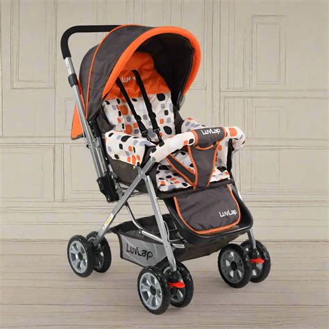 Luvlap Baby Stroller - Sunshine with 5 Point Safety Harness