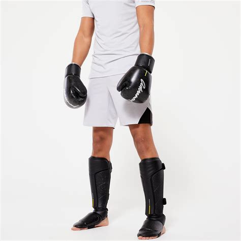 Adult Muay-Thai/Kickboxing/MMA Shin-Foot Guard OUTSHOCK | Decathlon