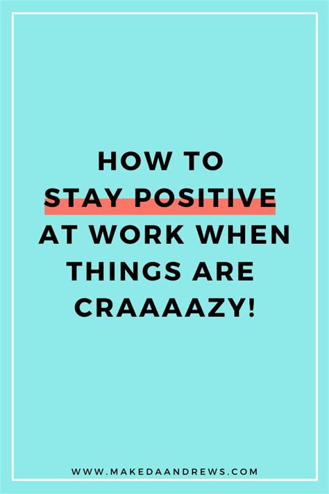 Image result for Positive Work Advice