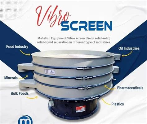 vibration screen machine - Ss Vibratory Screens Machine Manufacturer ...