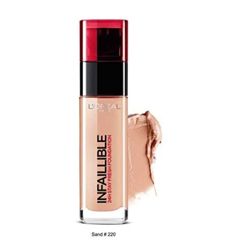 Loreal Paris Infallible 24H Liquid Foundation (220 Sable Sand) Price in ...