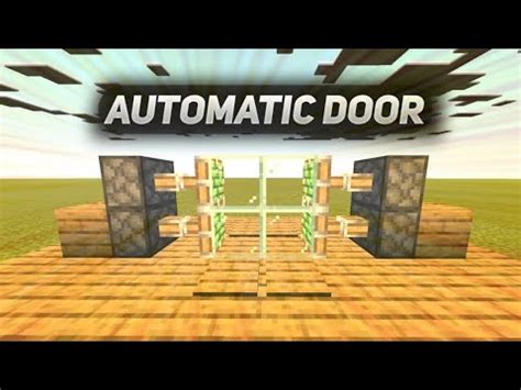 Image result for Minecraft Automatic Door Designs