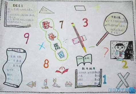 小学二年级快乐数学手抄报 小学二年级手抄报-蒲城教育文学网