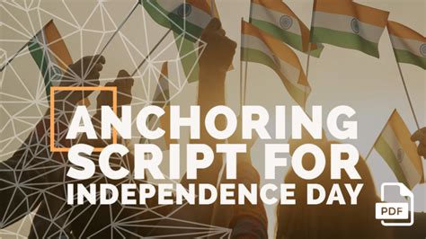 Image result for Anchoring Script for Independence Day Program