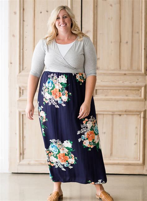 Plus Size Dresses Below The Knee With Sleeves at Milla Gadsdon blog