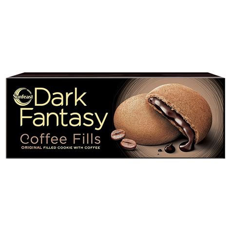 Sunfeast Dark Fantasy Coffee Fills, 69g Pack, Original Filled Cookie ...