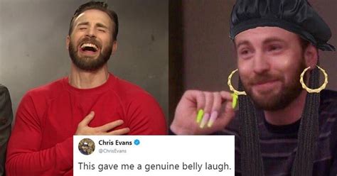 People Are Photoshopping Wigs Fake Nails On Chris Evans And He Is ...