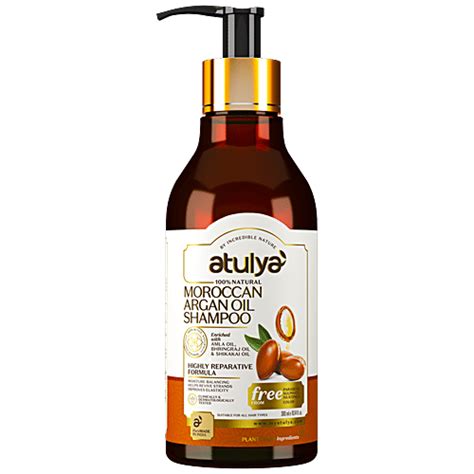 Buy Atulya Moroccon Argan Oil Shampoo - With Amla Oil, Highly ...