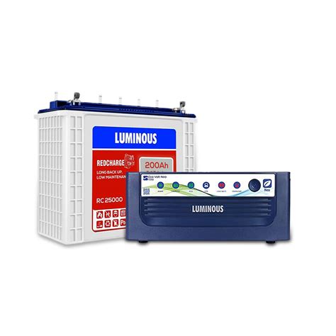 Luminous Inverter & Battery Combo (Eco Volt Neo 1550 Pure Sine Wave ...