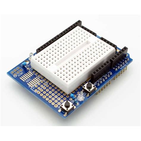 Jual Breadboard Protoshield for Arduino Uno Proto Shield Mini Prototype ...