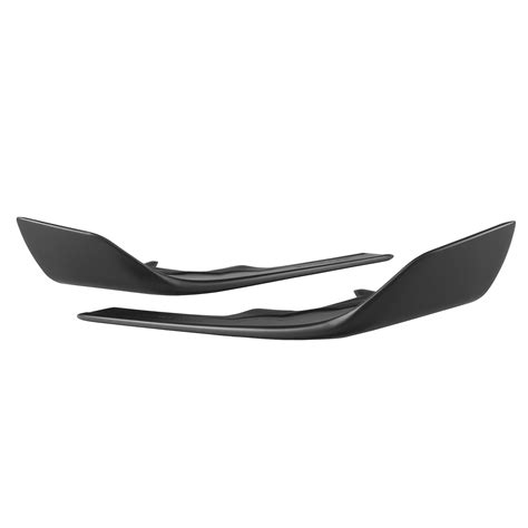 M Performance Style Black Front Lip Splitters For India | Ubuy