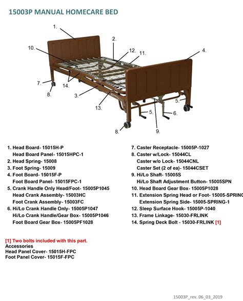 Hospital Bed Manual