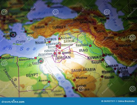 Map Of The World Jerusalem