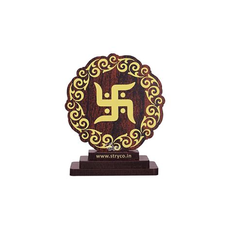 STRYCO HI-Gloss SWASTIKA CAR Dashboard Idol | CAR Decor | Hindu Symbol ...