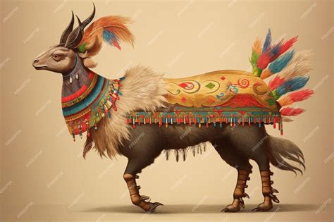 Premium AI Image | National animal of Peru