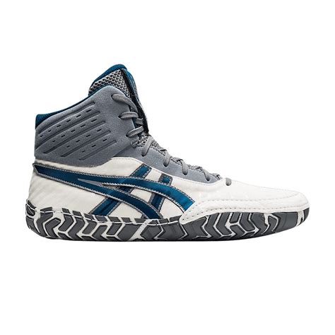 Asics Aggressor 4 White Mako Blue Price in India | Culture Circle