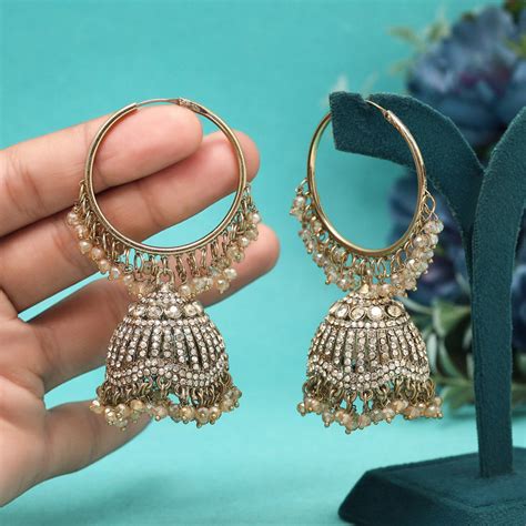 Kundan Earrings | Buy Artificial Kundan Earrings On Wholesale ...