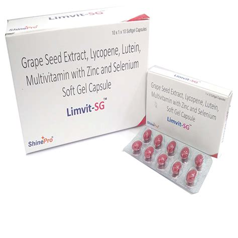 LIMVIT-SG Softgel Capsules Shinepro Lifesciences Pvt. Ltd.