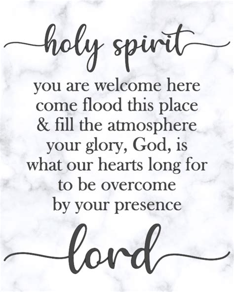 Holy Spirit You Are Welcome Here Lyrics SVG Cut File Design Image ...