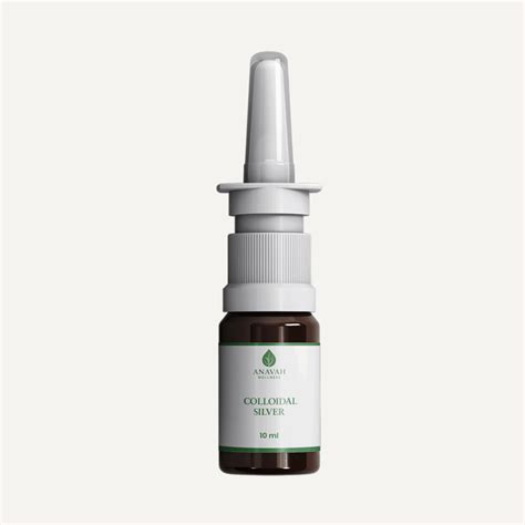 Colloidal Silver Nasal Spray – Natural Sinus & Immune Support – Anavah Wellness