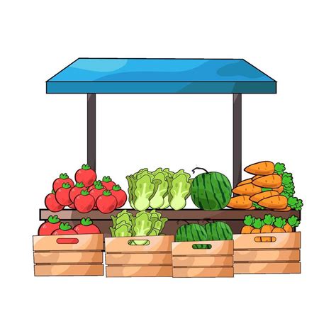 Vegetable Market Cartoon 的图像结果