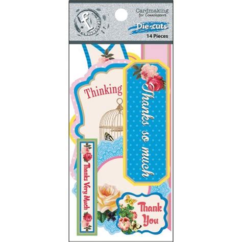 Ruby Rock-It Fundamentals Cardmaking Cardstock Die Cuts, General, 14 ...