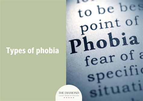 Types of phobia - The Diamond Rehab Thailand
