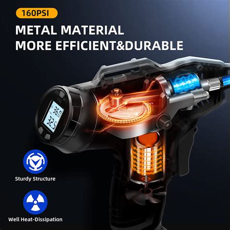 Buy AstroAI Cordless Tire Inflator Air Compressor 20V Rechargeable ...