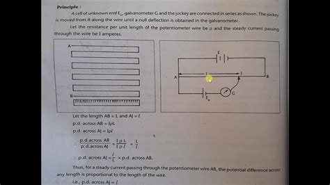Image result for Potentiometer Practical Class 12