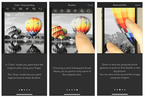 Color Splash App 的图像结果